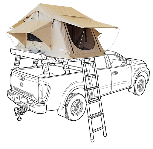 Kit Casa de Campaña con Roll Bar