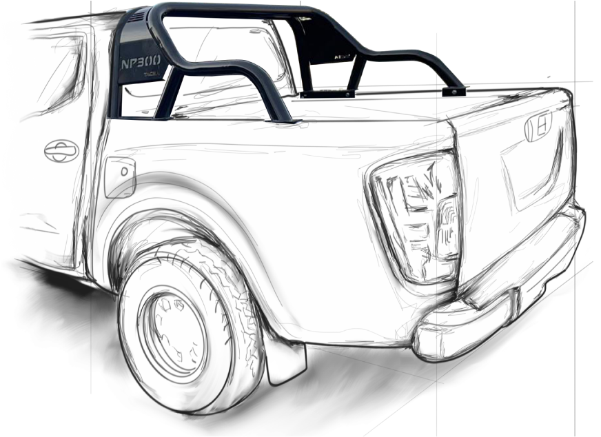 Roll Bar Chandelier