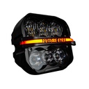 LUZ AUXILIAR PARA TODO TERRENO 120W 4.5" C6