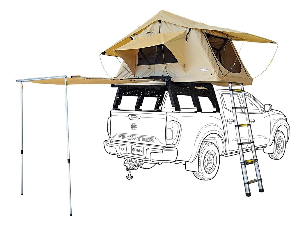 Kit Roll Bar para Casa de Campaña OverNest, Casa de Campaña Plus y Toldo