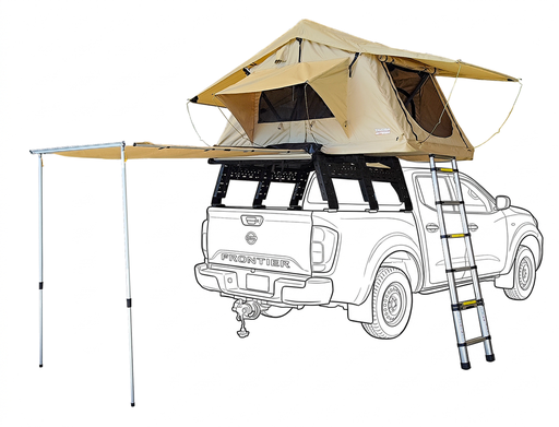 Kit Roll Bar para Casa de Campaña OverNest, Casa de Campaña Plus y Toldo